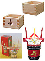 酒具(升、樽、猪口)